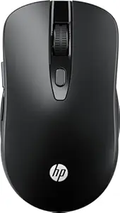 HP S1000 Plus Silent USB Wireless Computer Mute Mouse 1600DPI USB (7YA12PA), Black